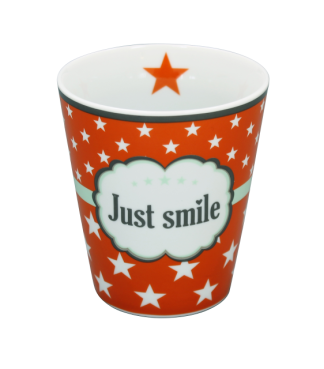 Krasilnikoff Happy Mug JUST SMILE