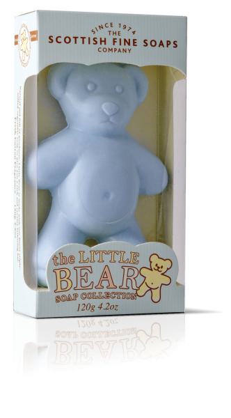 Seife Bär blau