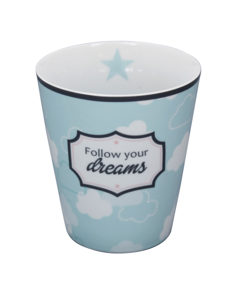 Krasilnikoff Happy Mug FOLLOW YOUR DREAMS