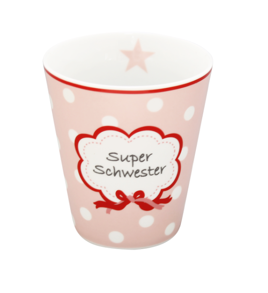Krasilnikoff Happy Mug SUPER SCHWESTER